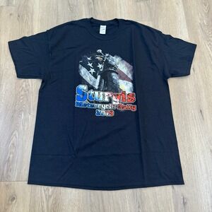 Gildan Black Sturgis Motorcycle Rally 2019 Graphic T-Shirt Size XL NWOT